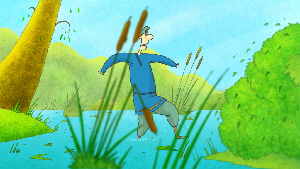 кадр из анимационного фильма "Царевна Лягушка"