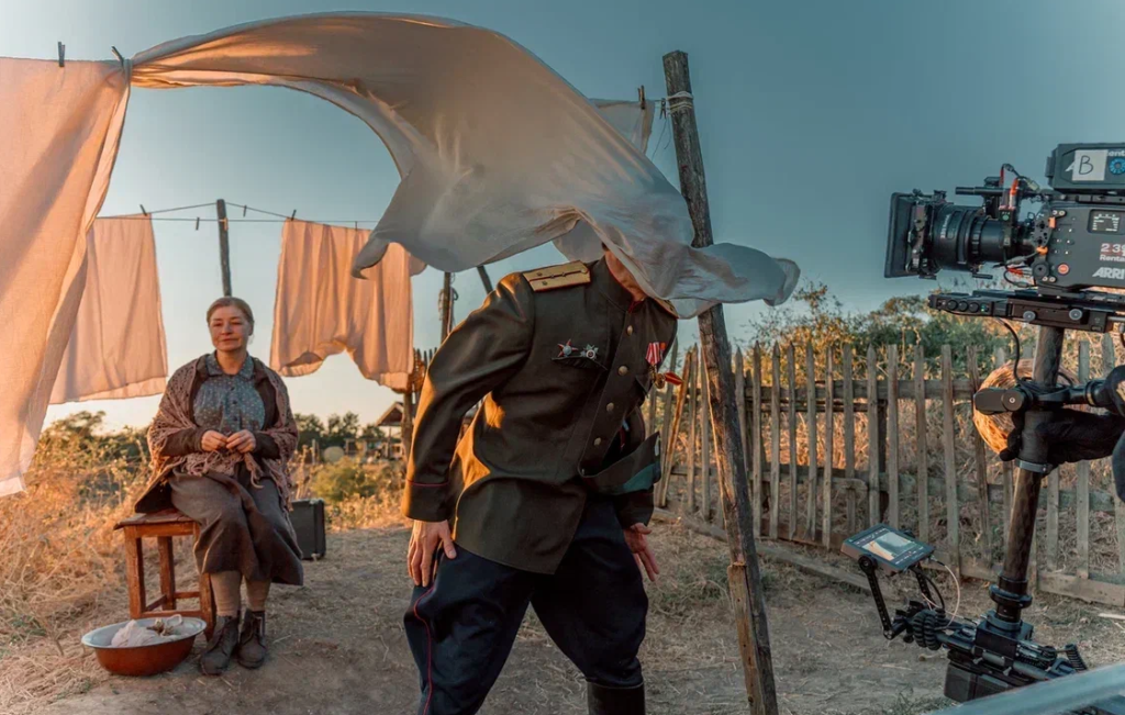 Съемки фильма Август