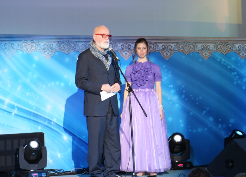 закрытие Х Международного благотворительного кинофестиваля "Лучезарный Ангел", Ираклий Квирикадзе