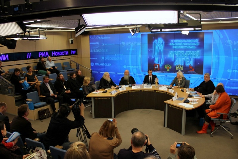 пресс-конференция, предваряющая открытие юбилейного Х Международного благотворительного кинофестиваля "Лучезарный Ангел"