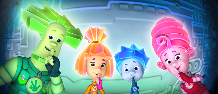 кадр из сериала "Фиксики"