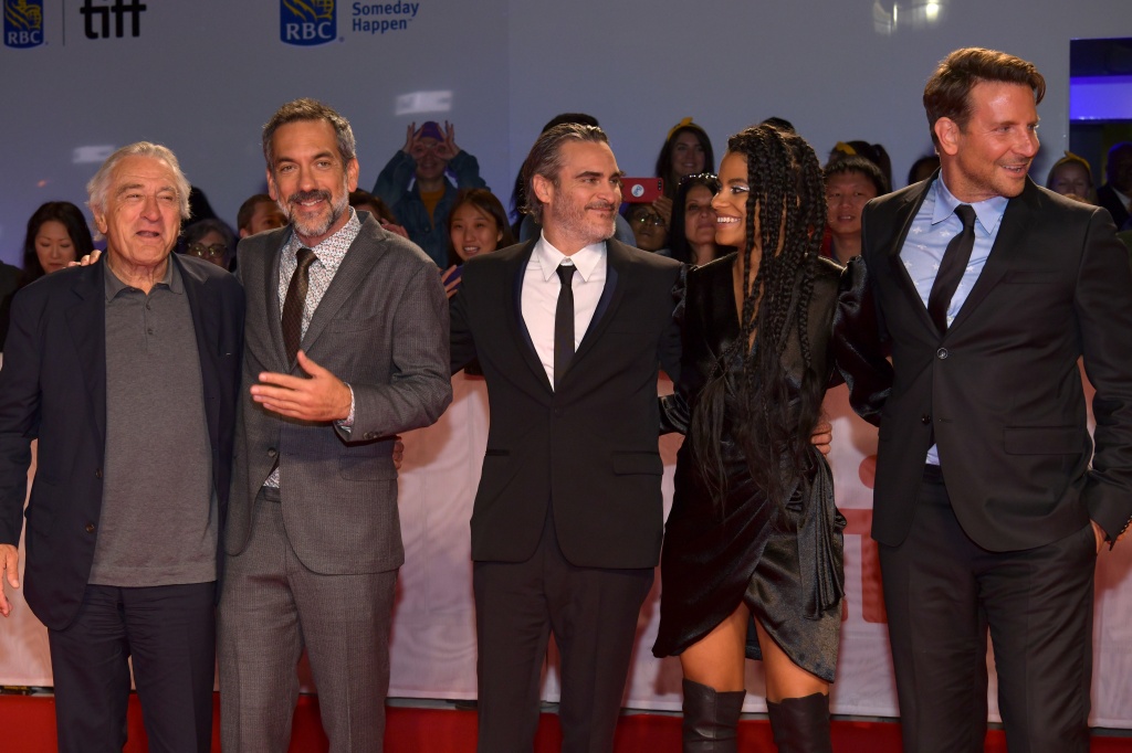 Торонто 2019, Роберт Де Ниро, Тодд Филлипс, Хоакин Феникс, Заззи Битц, Брэдли Купер