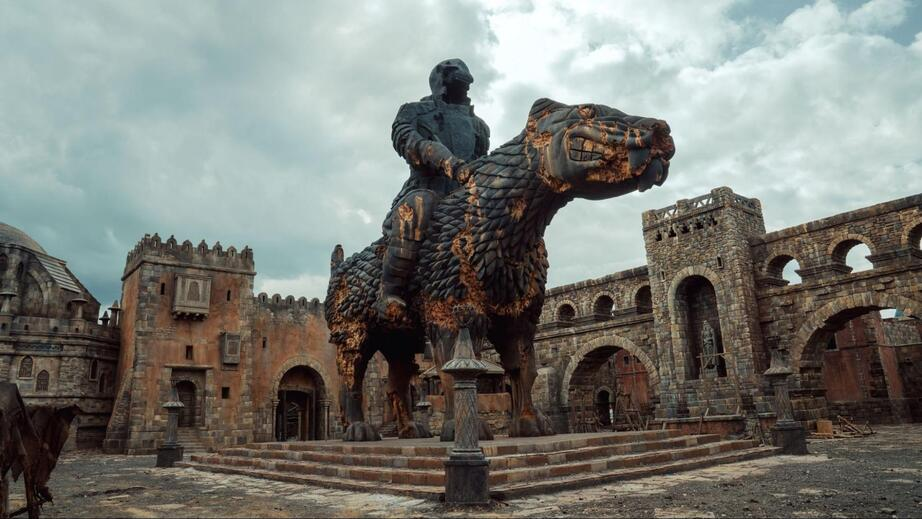 Съемки сериала Трудно быть богом