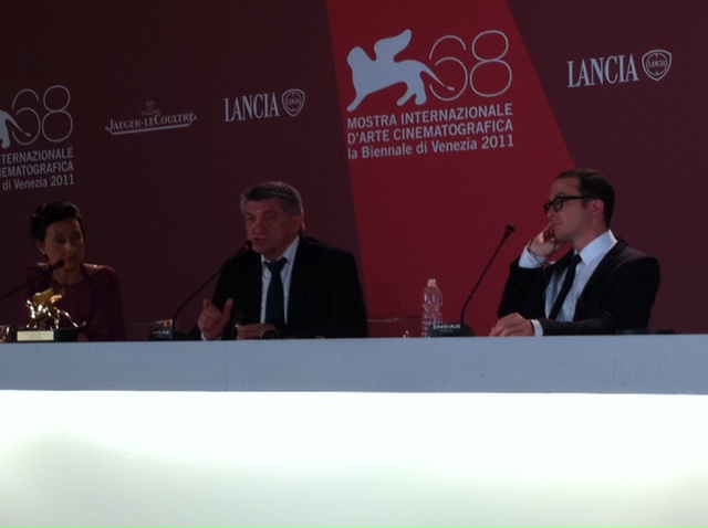 пресс-конференция фильма "Фауст" на Венецианском кинофестивале