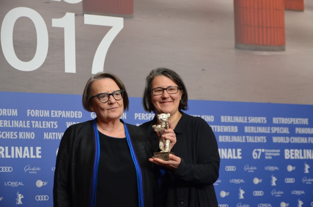 Лауреаты Берлинале 2017, режиссер Агнешка Холланд (Серебряный медведь - Приз имени Альфреда Бауэра фильму, открывающему новые перспективы)