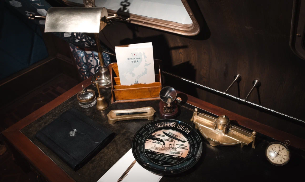 Съемки фильма Черный шелк