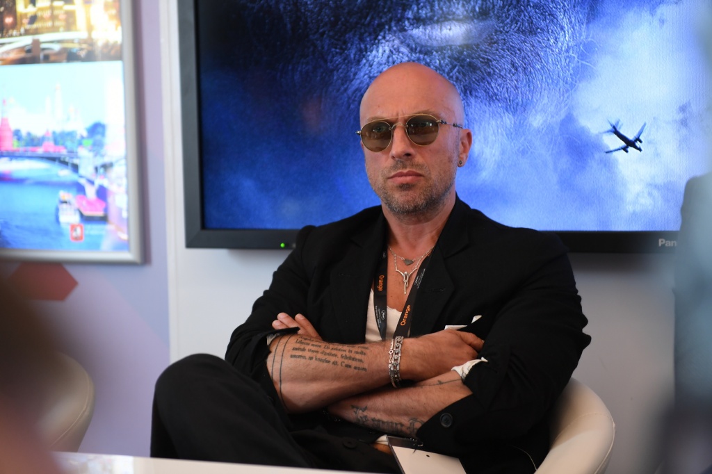 Российский павильон, шоукейс компании Большое кино, презентация фильма Непрощенный, актер Дмитрий Нагиев