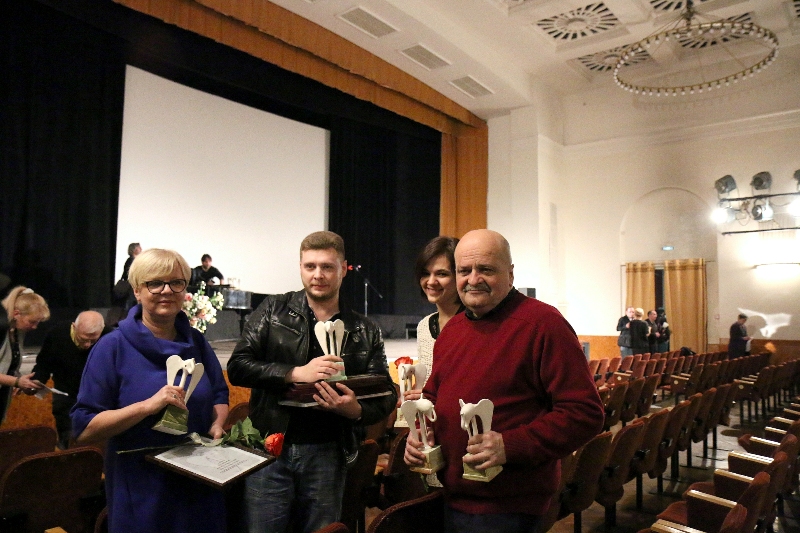 церемония вручения премии Белый слон, съемочная группа фильма Милый Ханс, дорогой Петр