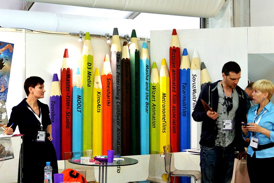 кинорынок MIFA в Анси, российский стенд