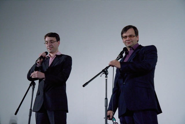 Открытие 4-го Фестиваля Арткино,  генеральный продюсер Дмитрий Куповых и Президент фестиваля Сергей Тютин