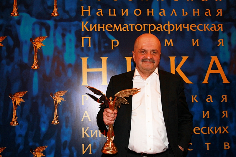 26 церемония вручения премии "Ника", сценарист и режиссер Александр Миндадзе (специальная премия "За выдающийся вклад в отечественный кинематограф" имени Алексея Германа)