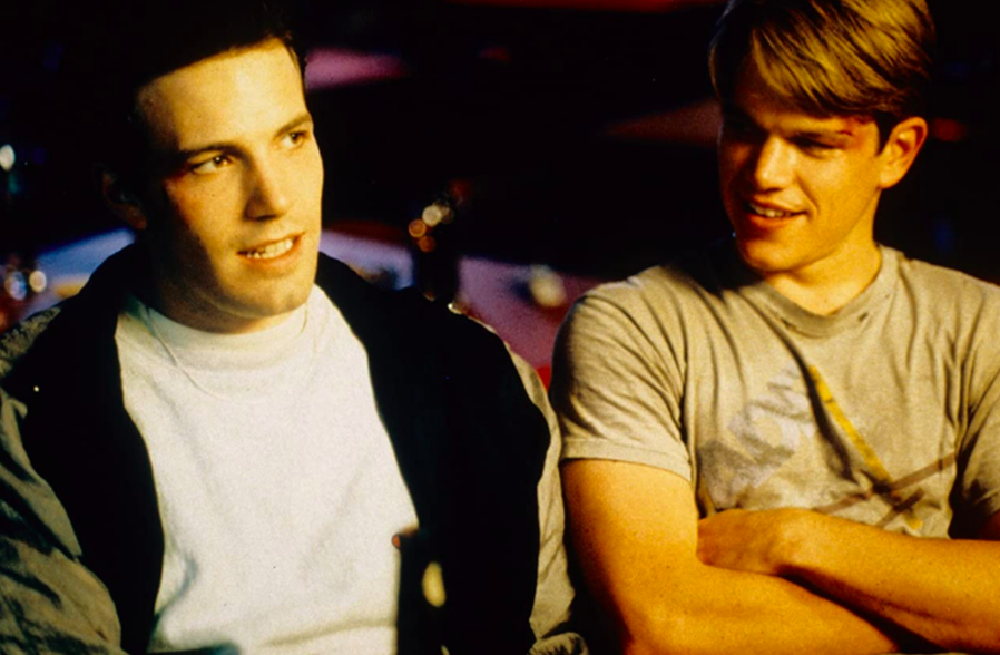 Бен Аффлек и Мэтт Дэймон в фильме Умница Уилл Хантинг