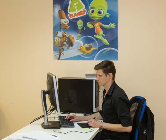 Технопарк в Сарове, аниматор Ефим Драгунов