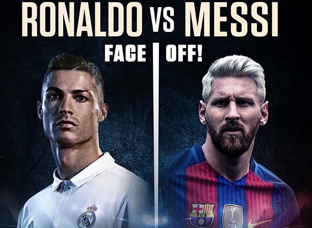 фрагмент ки-арта фильма Роналду против Месси