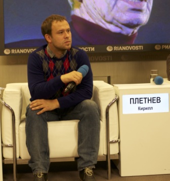 Пресс-конференция фестиваль ВГИК, Кирилл Плетнев