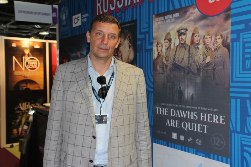 кинорынок Marche du Film, объединенный стенд Russian Cinema, продюсер Влад Ряшин