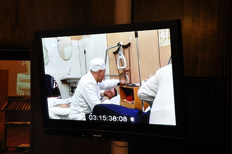 Речевое озвучивание картины "Восьмерка" Алексея Учителя в 11-й студии "Мосфильма".JPG