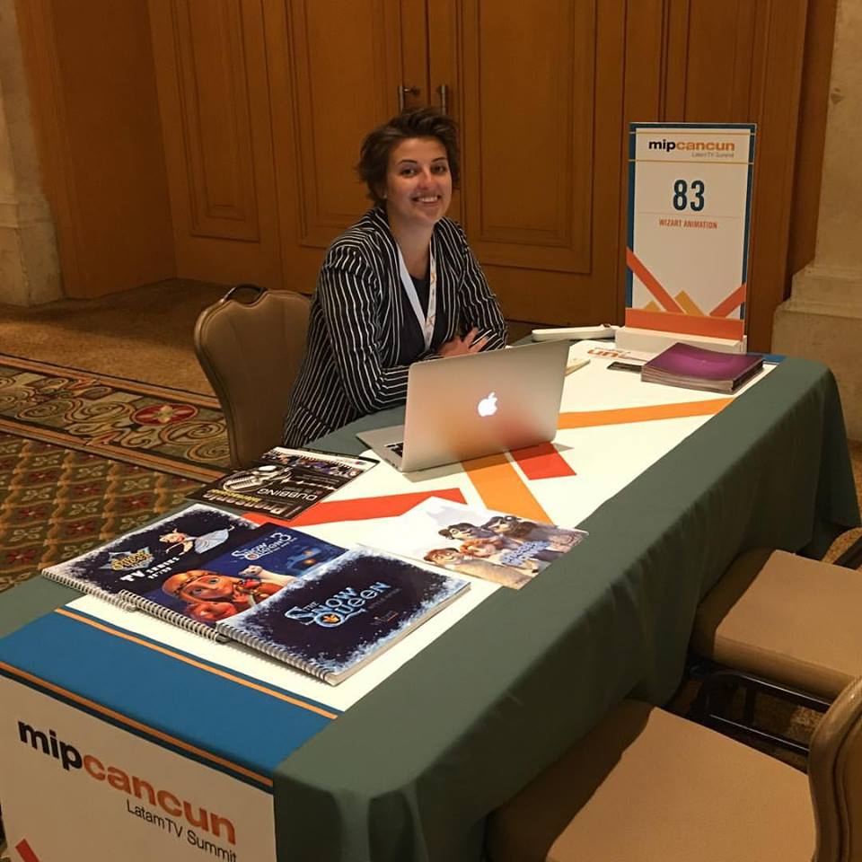 директор по международным продажам компании Wizart Animation Катерина Пшеницына