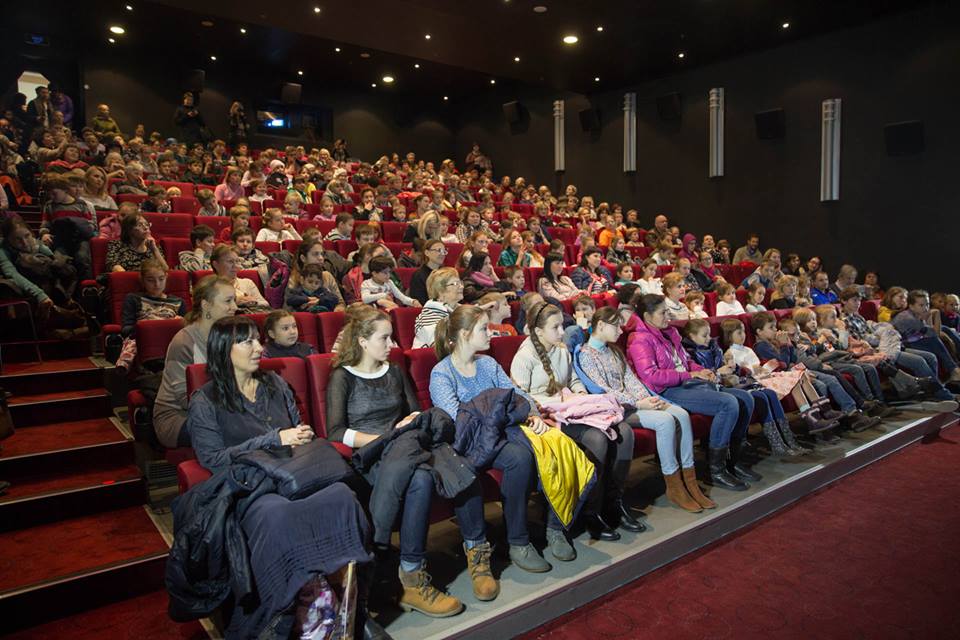 кинофестиваль "Лучезарный ангел", показ анимационного фильма "Необыкновенное путешествие Серафимы"