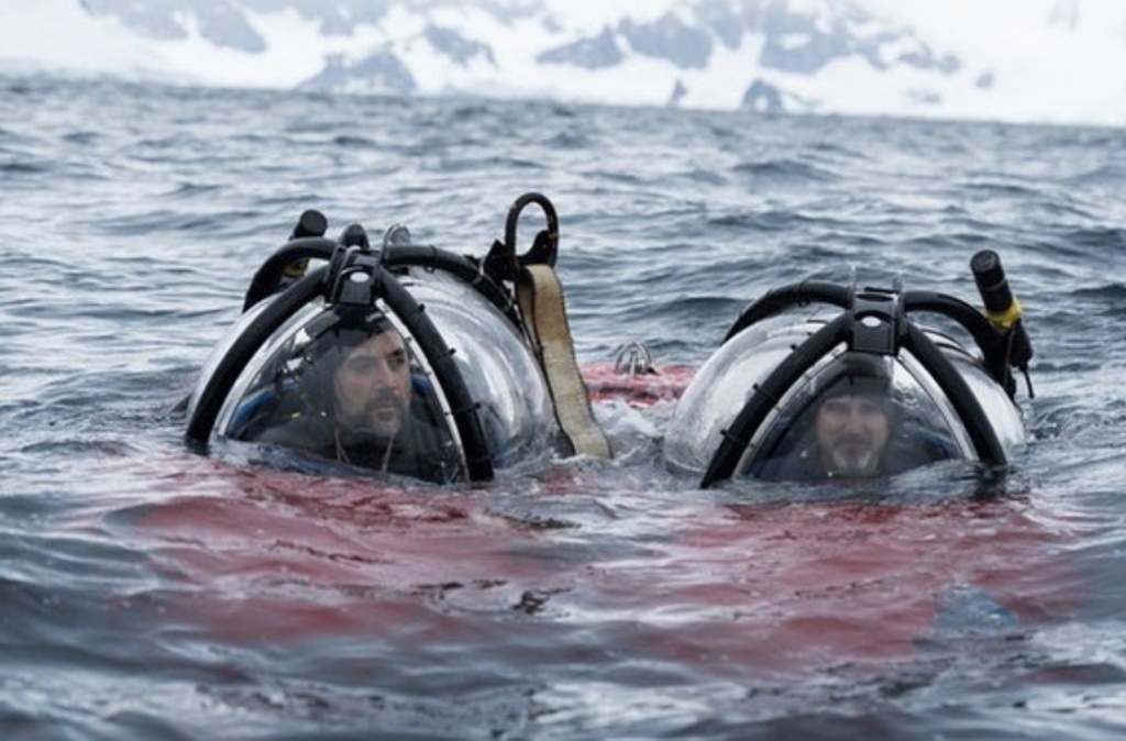 Хавьер Бардем в экспедиции (Антарктида)