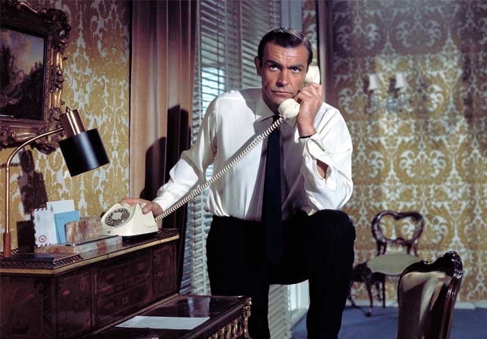 Шон Коннери (кадр из фильма "Из России с любовью")