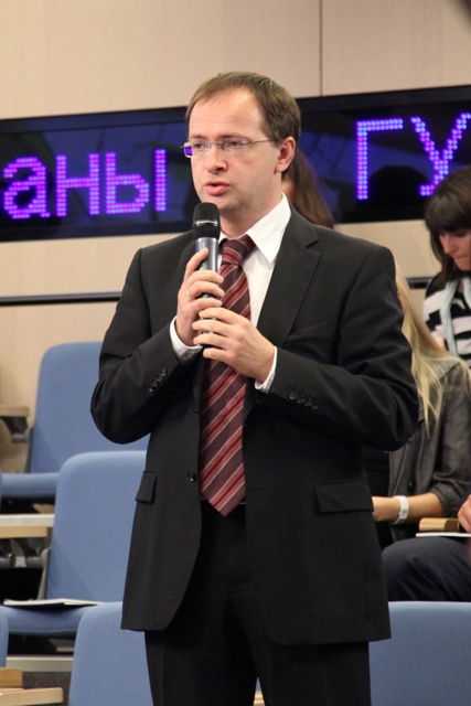 Общественные слушания о будущем Ленфильма, Министр культуры Владимир Мединский