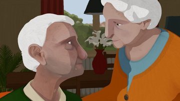 кадр из анимационного фильма "Рисовая или армянская"