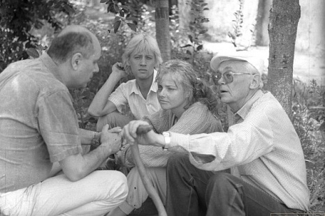 На съемках фильма "Частный детектив, или Операция Кооперация"