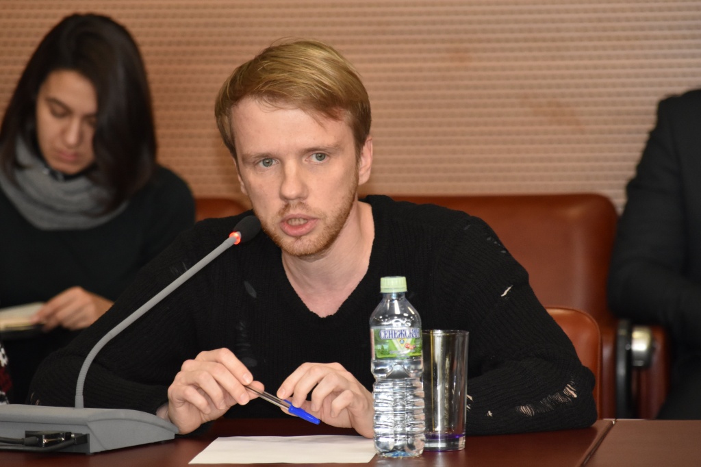 Форум «Молодое кино России», режиссер Борис Гуц