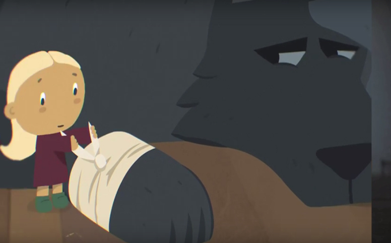 кадр из анимационного альманаха Велосипед