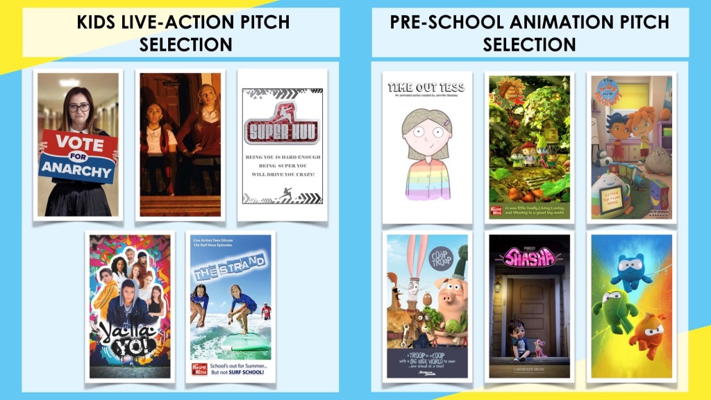 MIPTV, питчинги Kids Live Action Pitc и Pre-School Animation Pitch