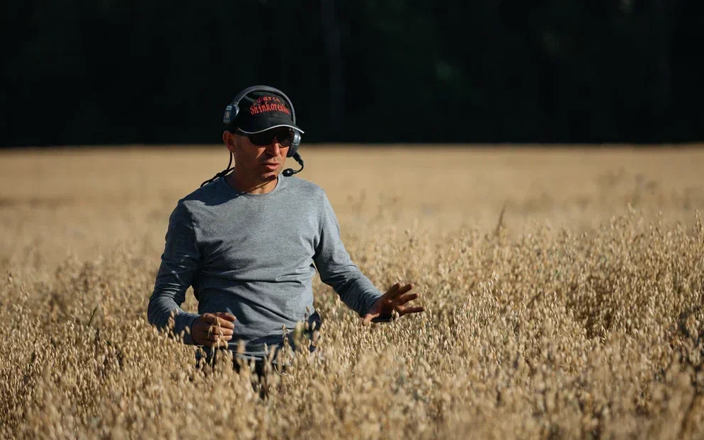 Съемки фильма Август