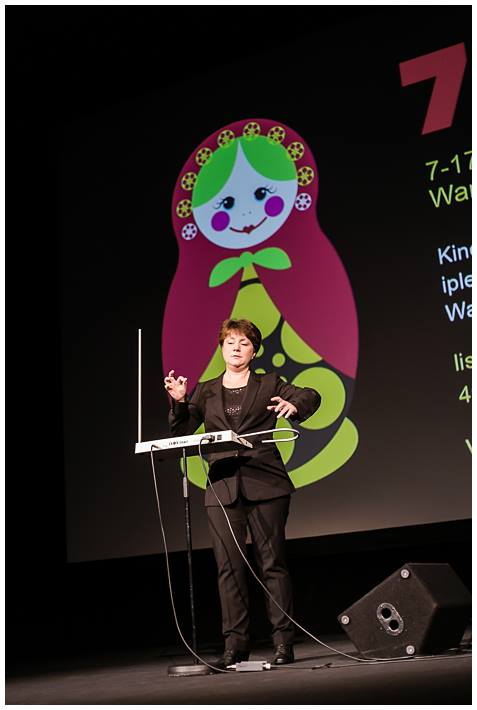 7-й Фестиваль российского кино "Спутник над Польшей", открытие, Лидия Кавина