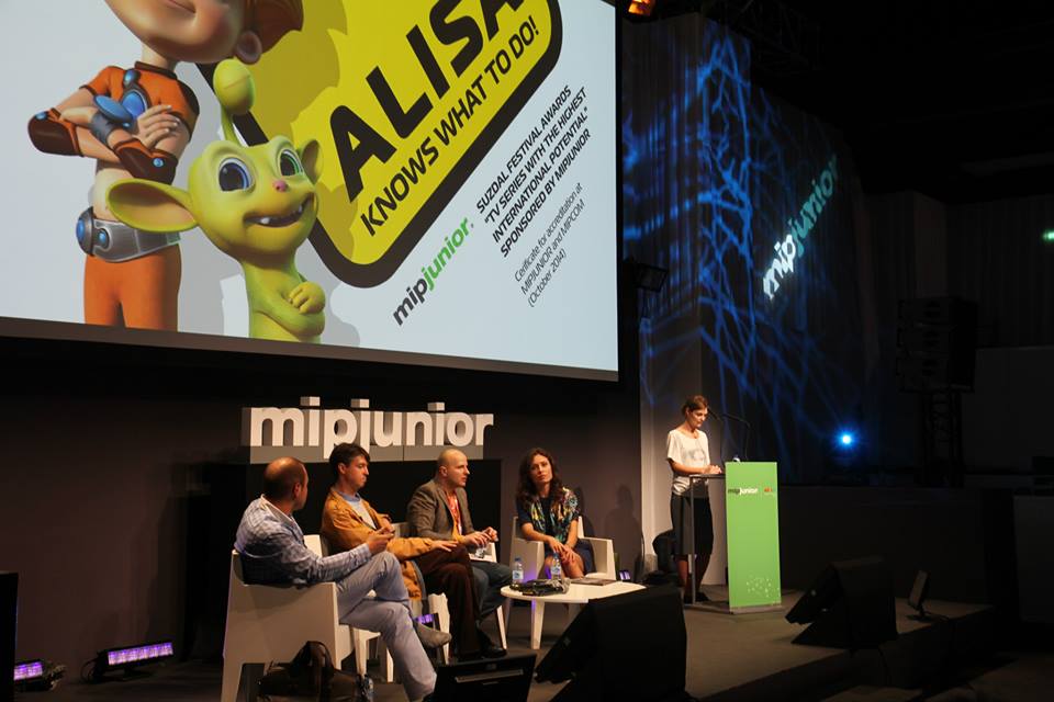 международный рынок аудиовизуального контента MIPJunior, деловая панель FOLLOW US TO RUSSIA: Ready to sell – ready to buy, проект "Алиса знает, что делать!"