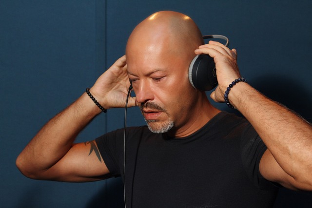 Федор Бондарчук на озвучании мультфильма "Три богатыря на дальних берегах"