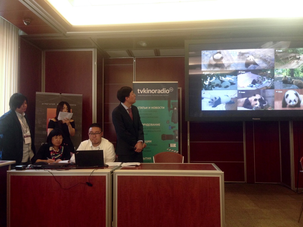 рынок World Content Market, презентация Китайского павильона