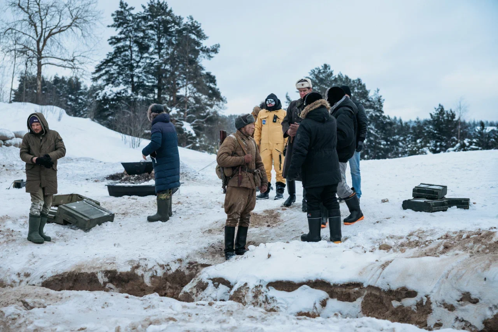 Съемки фильма Спасённый