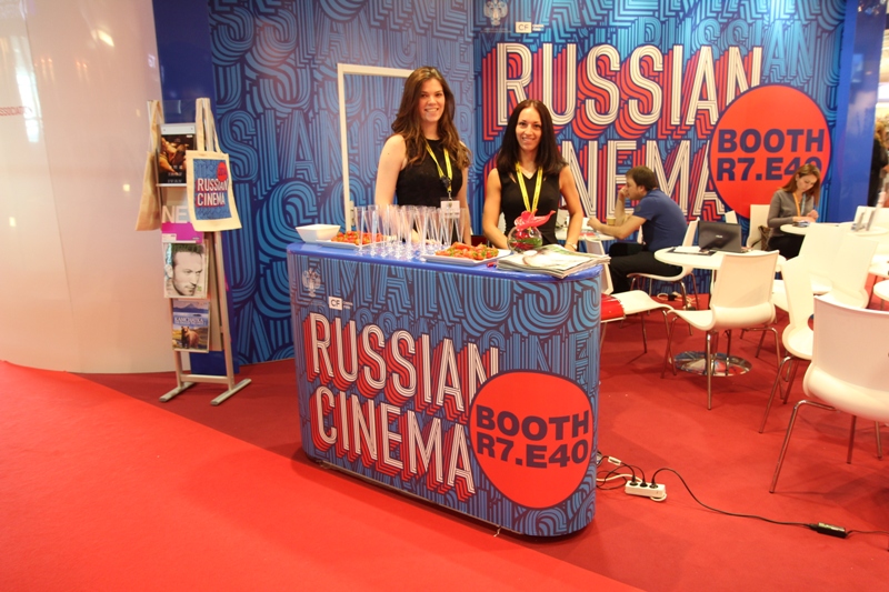 MIPTV 2014, открытие объединенного павильона Russian Cinema