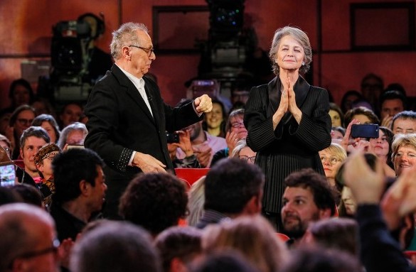 69 Берлинский международный кинофестиваль, актриса Шарлотта Рэмплинг, Дитер Косслик 69 Берлинский международный кинофестиваль, актриса Шарлотта Рэмплинг, Дитер Косслик