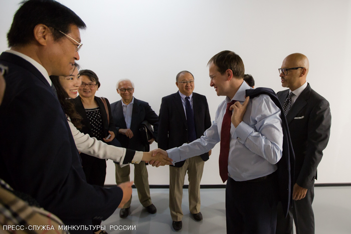 рабочая встреча Владимира Мединского с руководством China Film Group и крупнейшей сети кинотеатров Китая