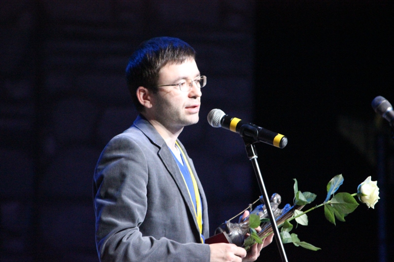 Закрытие фестиваля "Соль земли", режиссер Юрий Кузавков (фильм "Москва - Берлин")