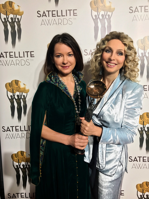 21-ая церемония вручения премии Satellite Awards, продюсеры фильма Чужой дом Надежда Горшкова и Катерина Гечмен-Вальдек