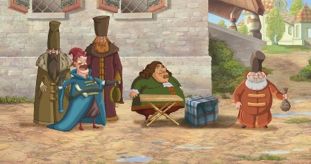 Три богатыря на дальних беергах