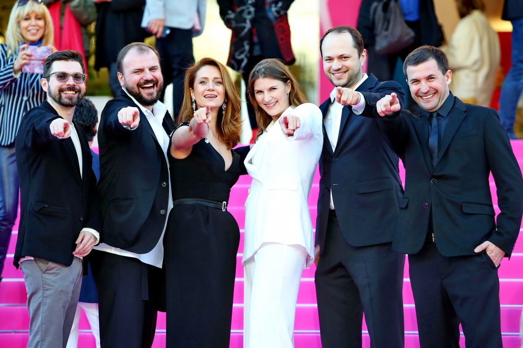 MIPTV 2019, съемочная группа сериала "Эпидемия"