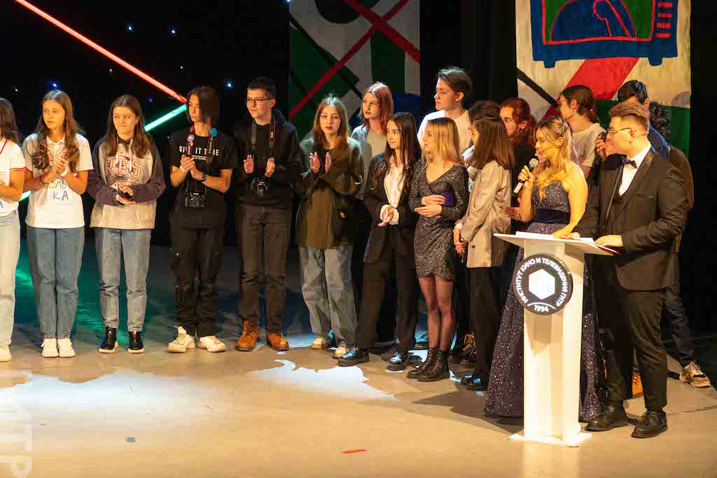 Церемония закрытия Международного открытого молодежного фестиваля телевизионных программ и фильмов Телемания