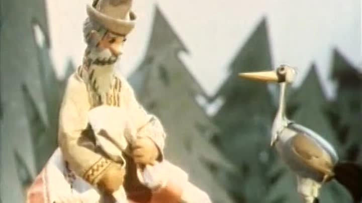 кадр из фильма Старик и журавль