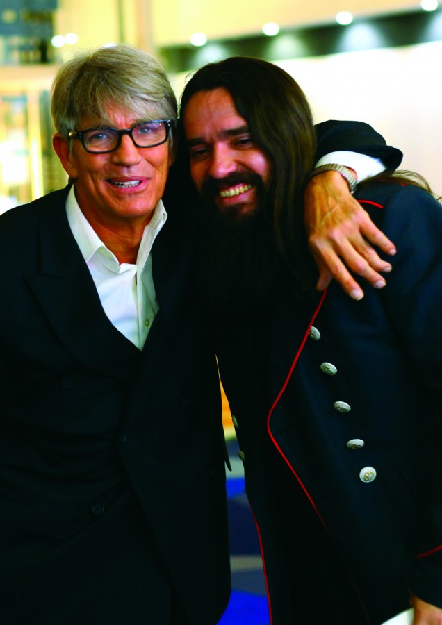 актер Эрик Робертс и режиссер фильма "Паноптикон" Валерий Переверзев