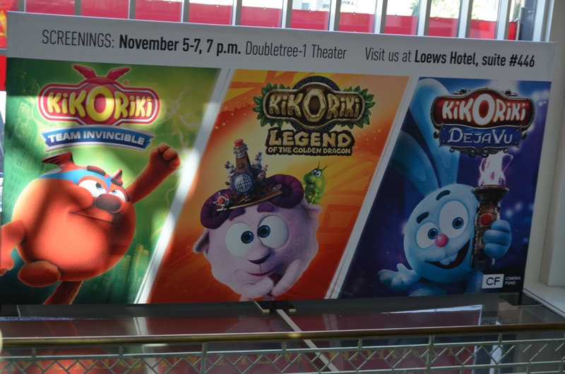 American Film Market 2015, афиша проекта "Смешарики"