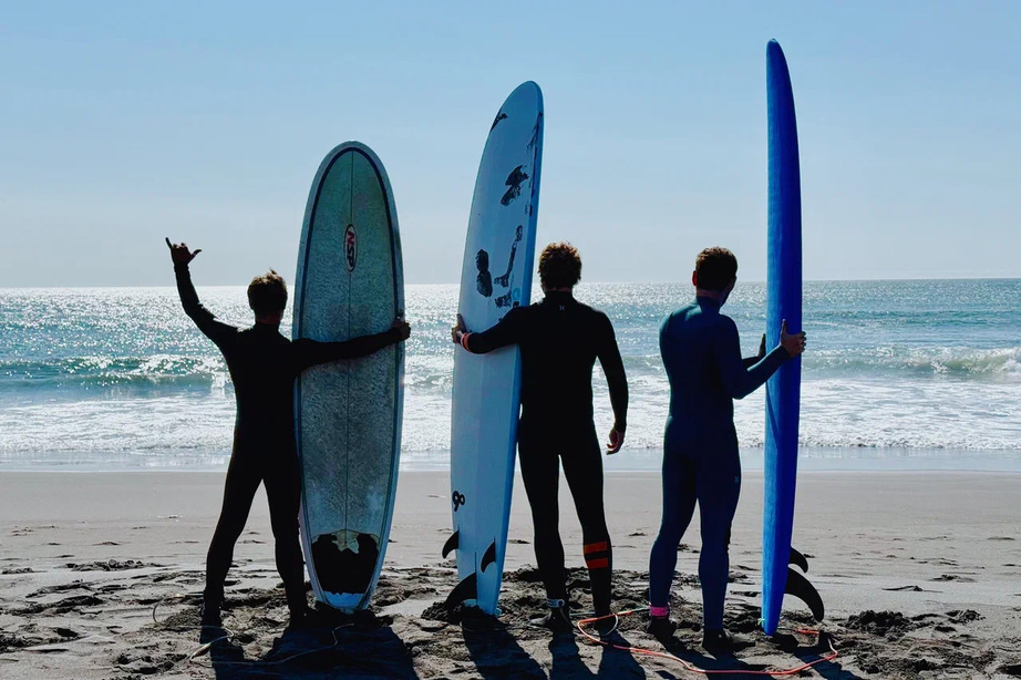 Съемки фильма Большая волна Съемки фильма Большая волна