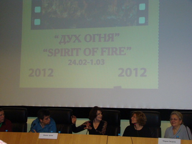 Пресс-конференция Фанни Ардан